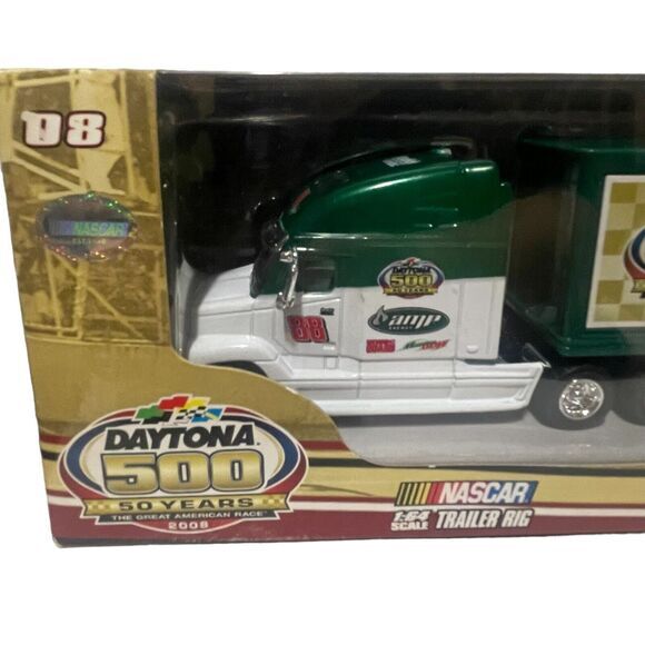 Dale Earnhardt Jr Transporter #88 AMP Daytona 500 50 Yrs 1/64 NASCAR Trailer Rig - Picture 3 of 7